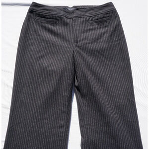 Banana Republic Harrison Fit Stretch Flannel / Wool Blend Pants Women's Size 6